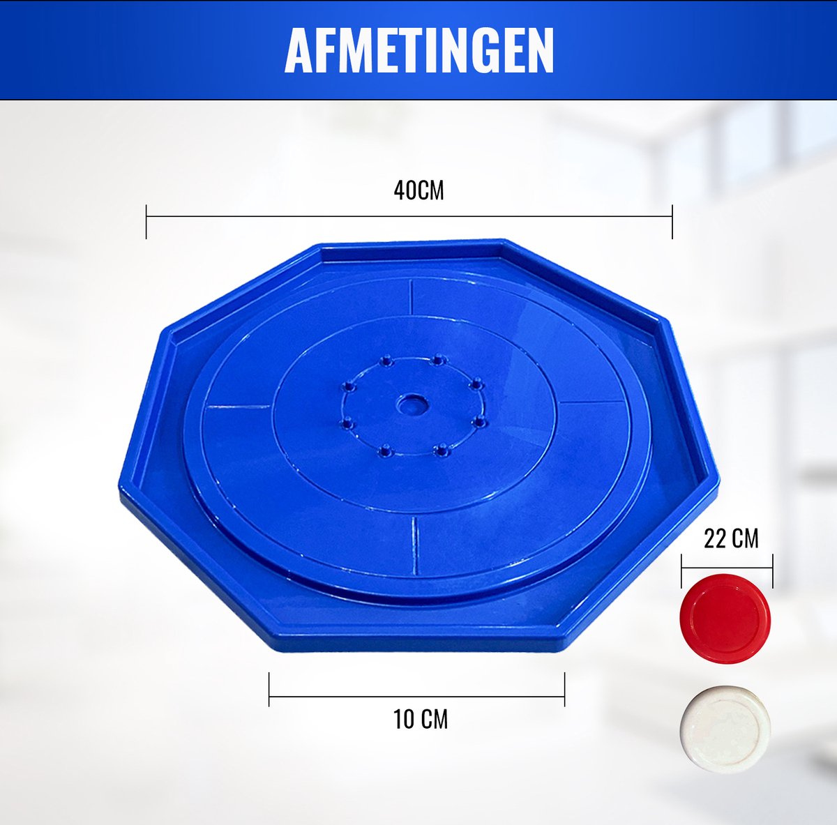 Crokinole - Brettspiel - Kunststoff