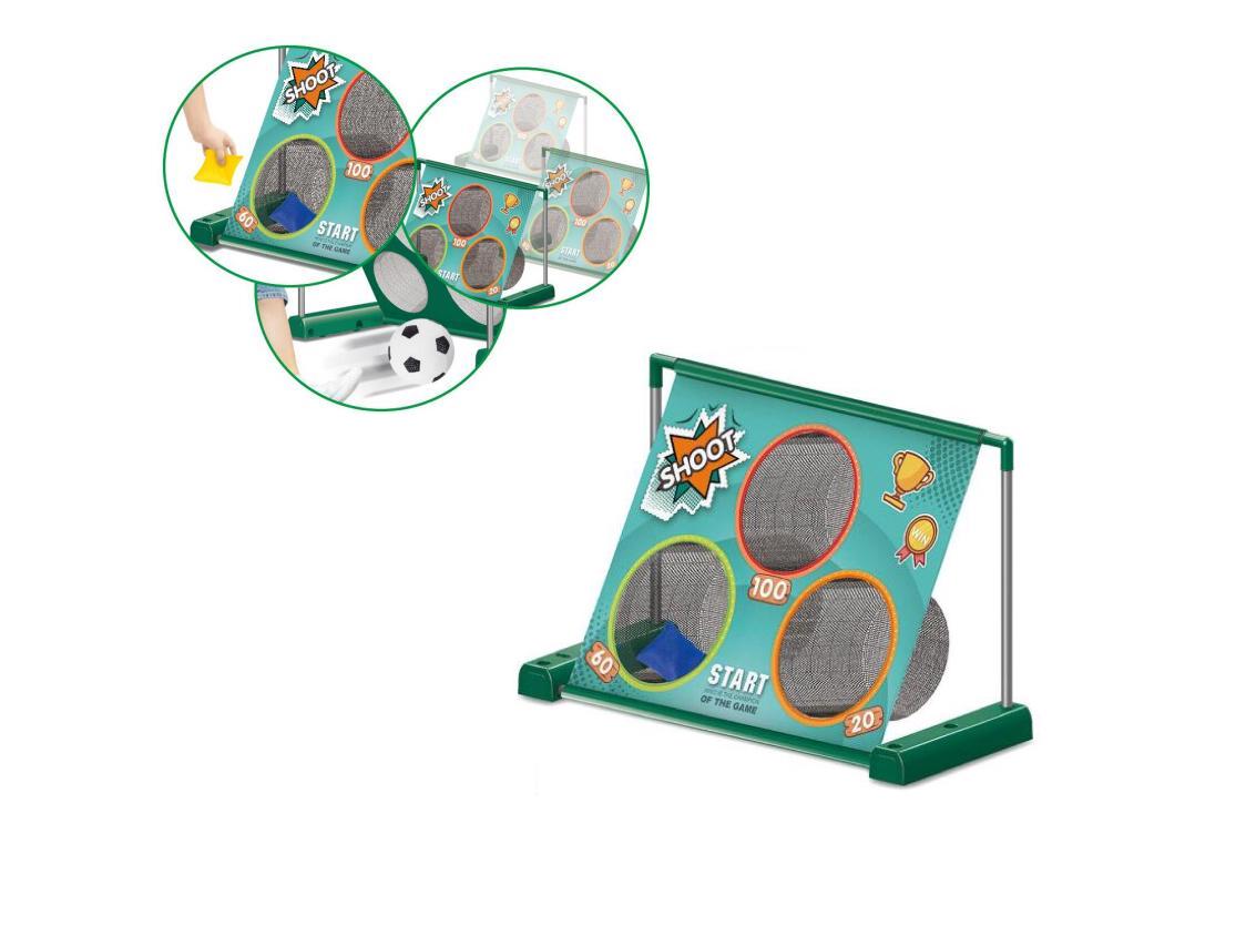 2-in-1 Buitenspeelgoed - Voetbal en Cornhole