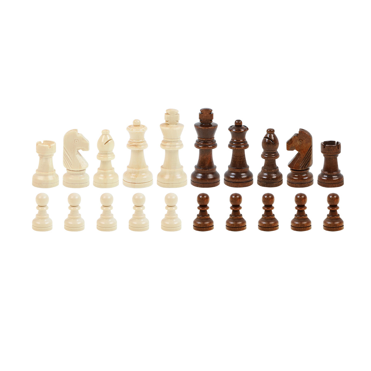Schaakstukken - Hout - 90 mm
