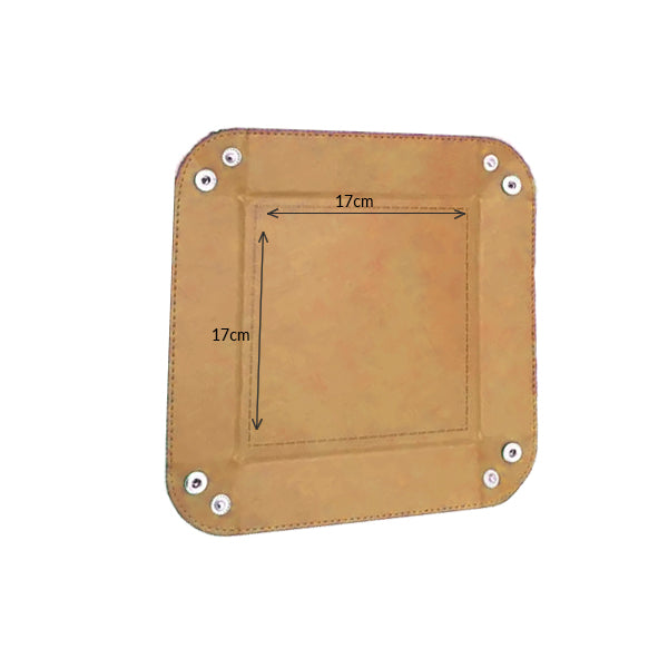 Dobbelsteenbak - Bruin