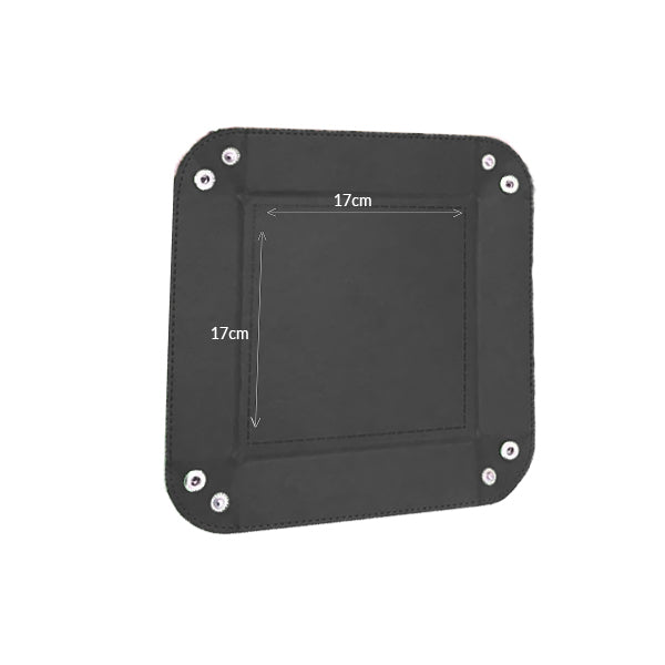 Dobbelsteenbak - Zwart