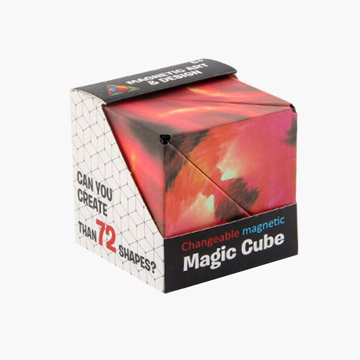 Magnetische Kubus - Rode Lucht