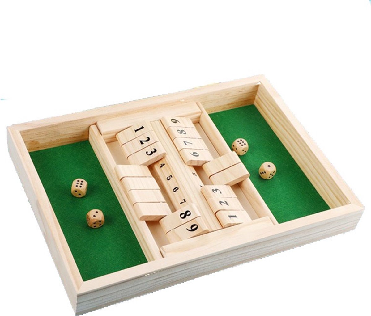 Shut The Box – 2 Spieler – 1 bis 12