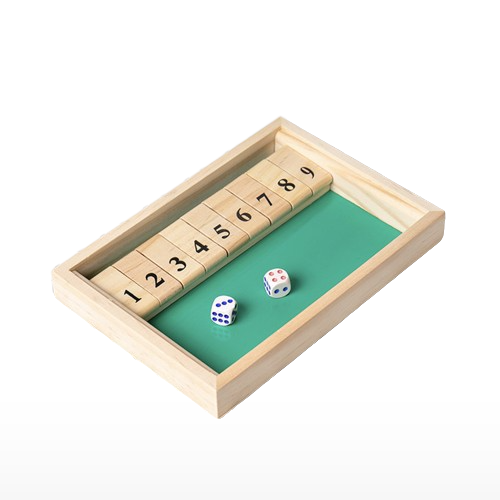 Shut The Box – 1 Spieler – 1 bis 9