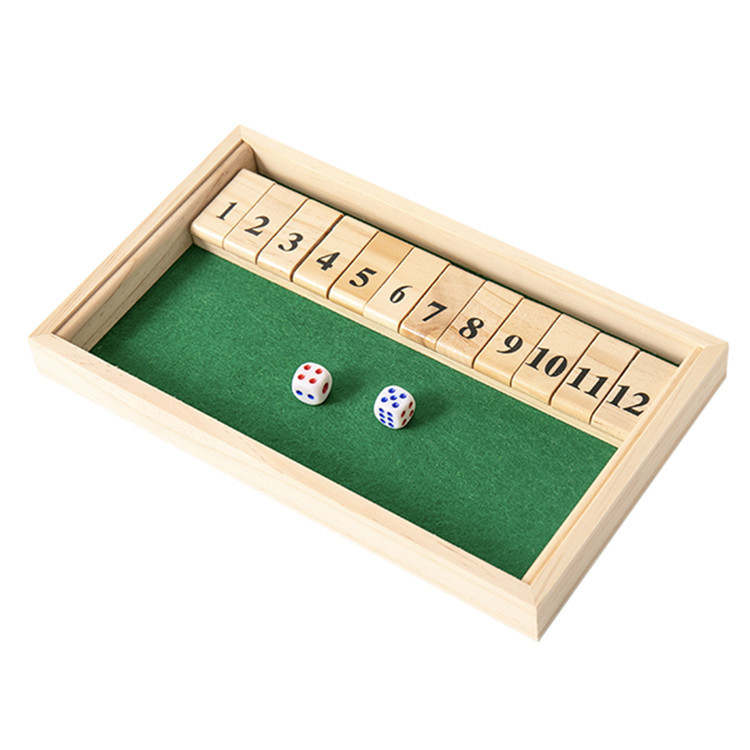 Shut The Box – 1 Spieler – 1 bis 12