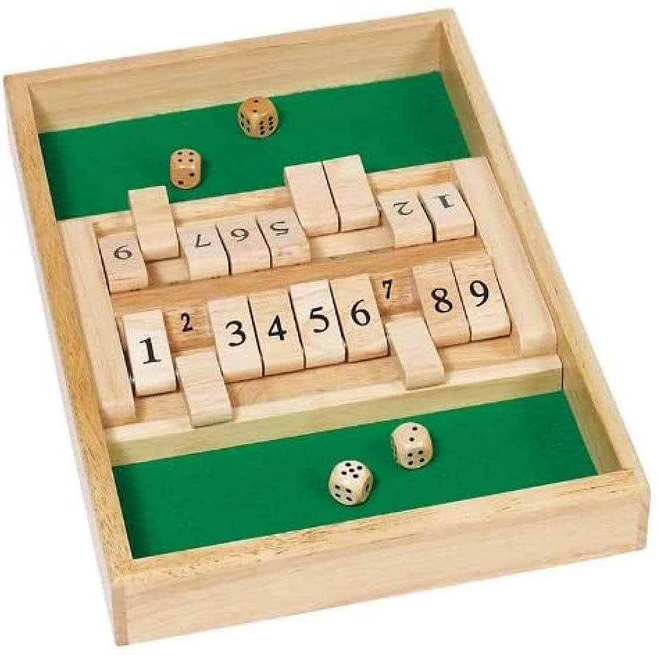 Shut The Box – 2 Spieler – 1 bis 12