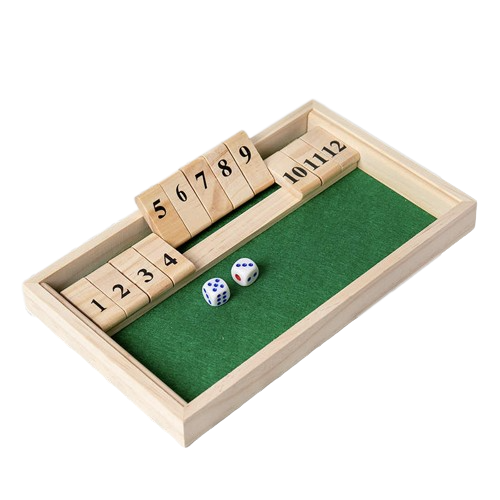 Shut The Box – 1 Spieler – 1 bis 12