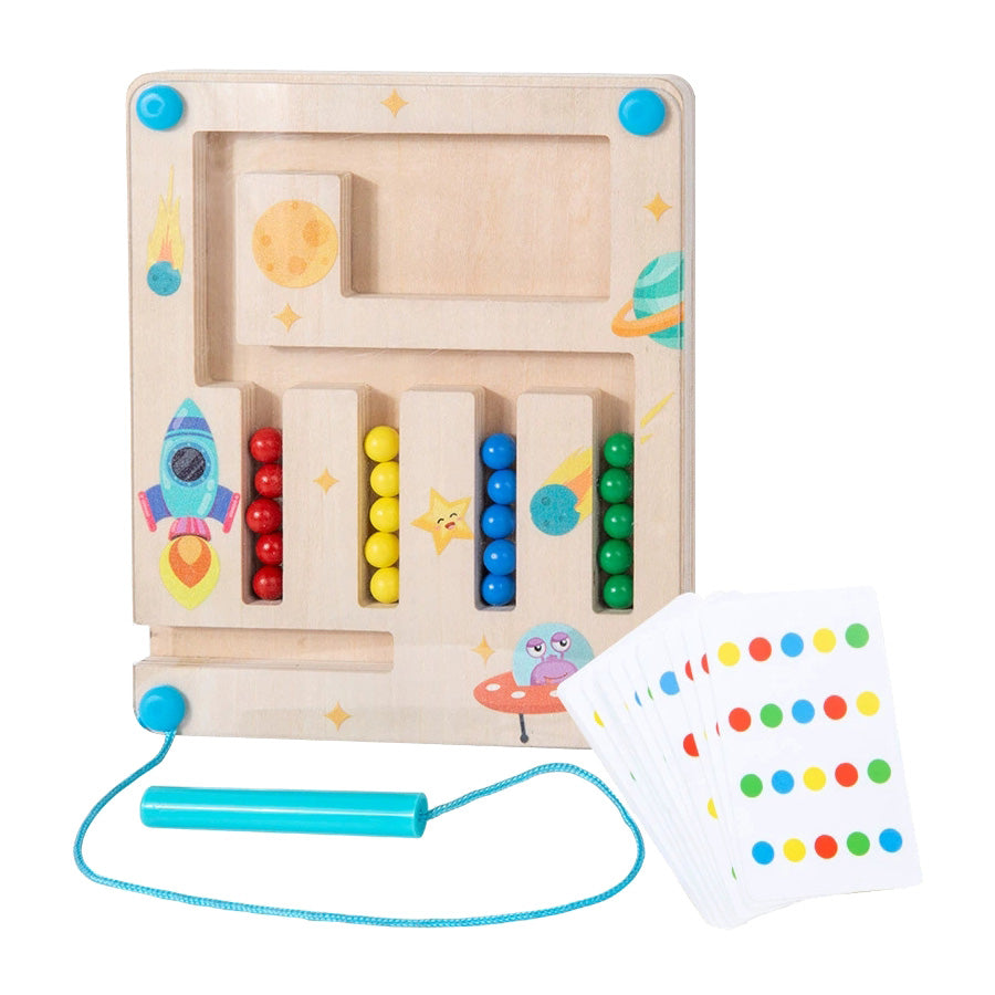 4-Kleuren Puzzel met Magneetpen