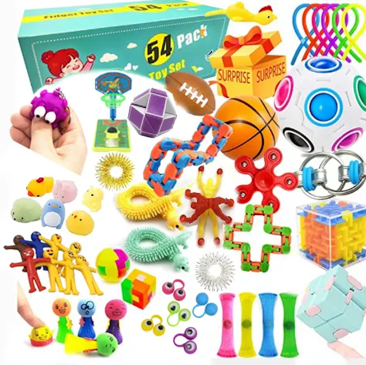 Fidget Toys Pakket- Fidgets - 54 stuks