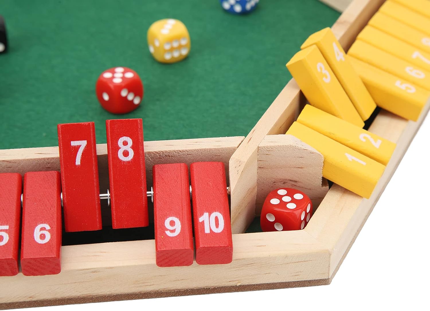 Shut The Box – 6 Spieler – Farbe