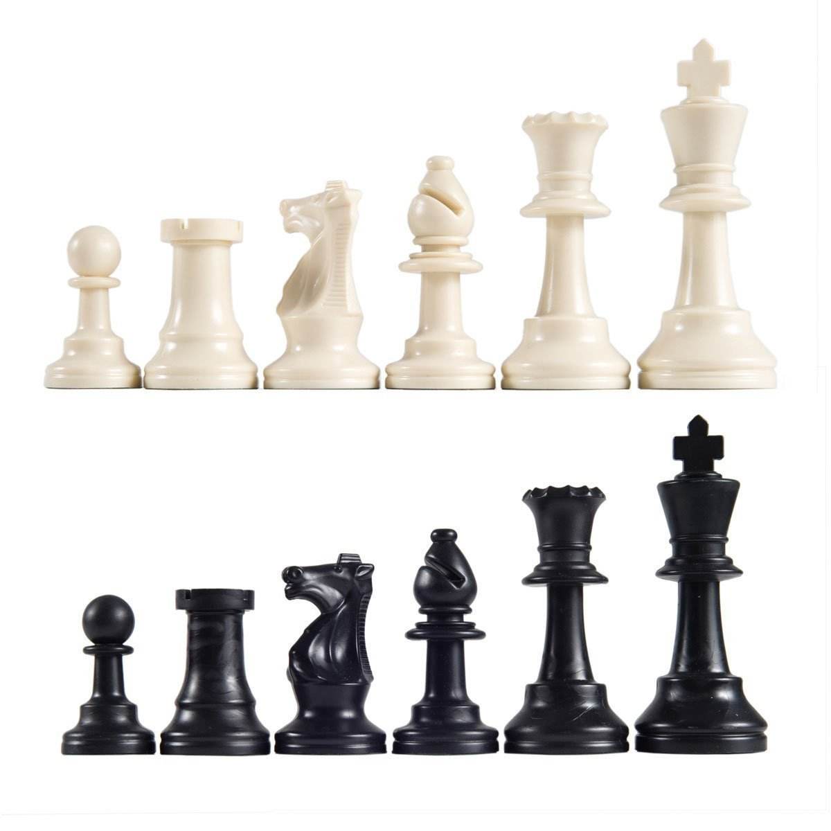 Chess Pieces - Plastic - 76mm