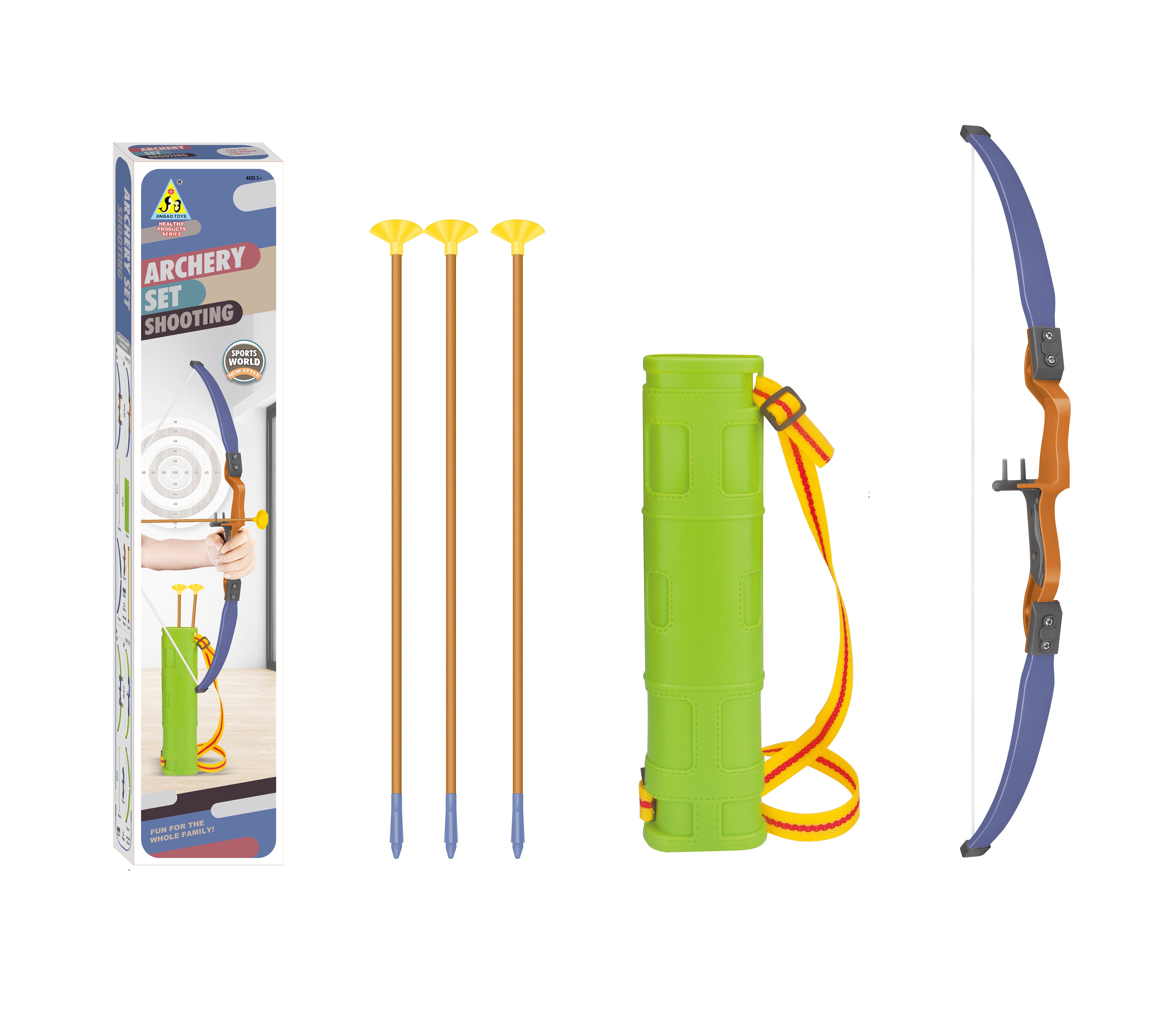 Bow and Arrow - Archery - With Quiver