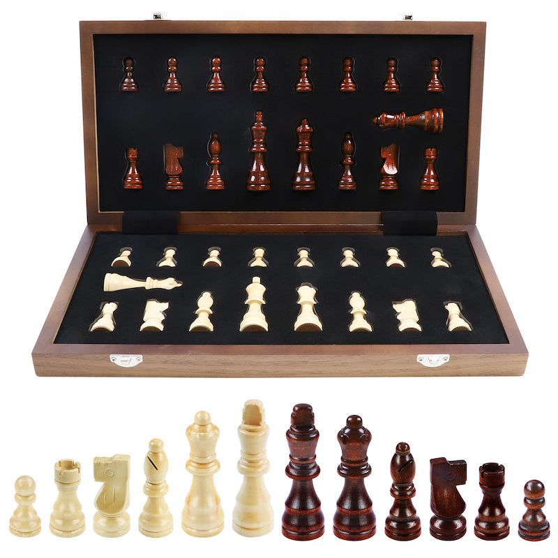 Chess Set Walnut | 39x39