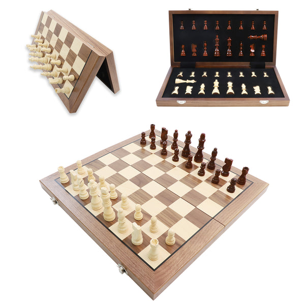 Schachspiel Nussbaum | 39x39