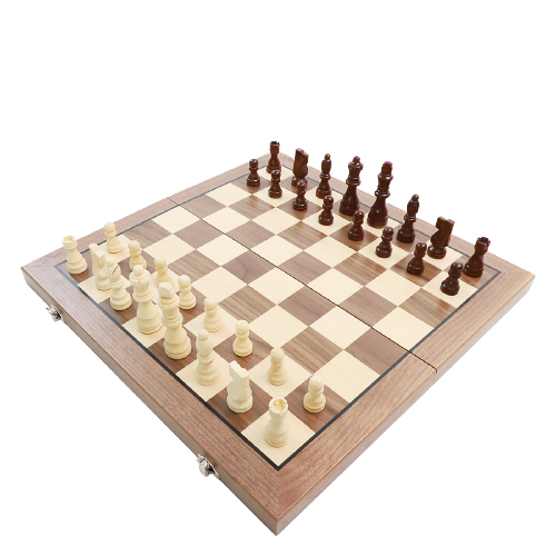 Schachspiel Nussbaum | 39x39