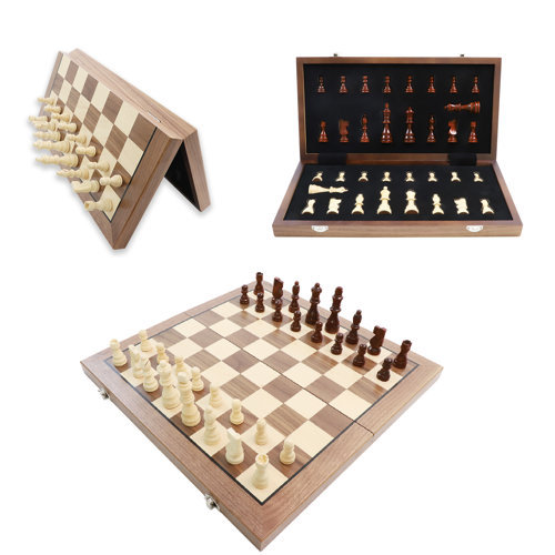 Chess Set Walnut | 39x39