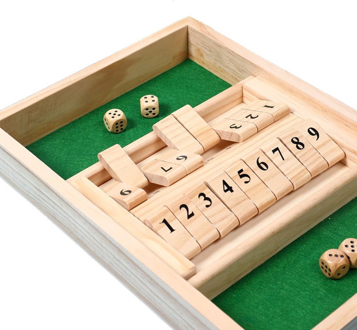 Shut The Box - 2 Players - 1 to 12