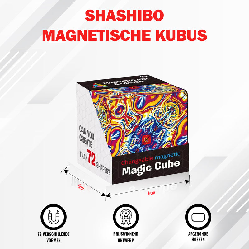 Shashibo - Magnetische Kubus - Vlammen