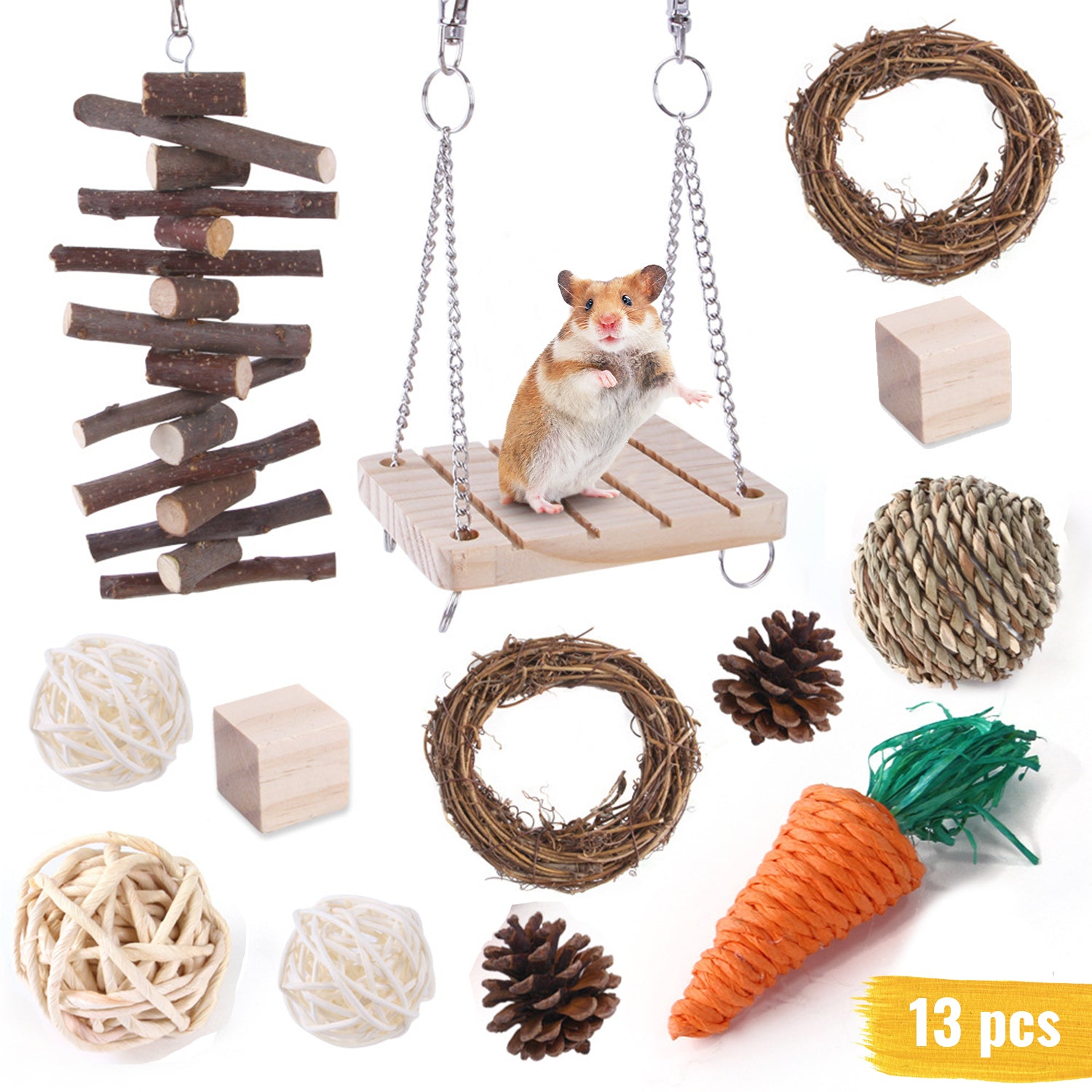 Rodent Toy Package - 13 pieces 