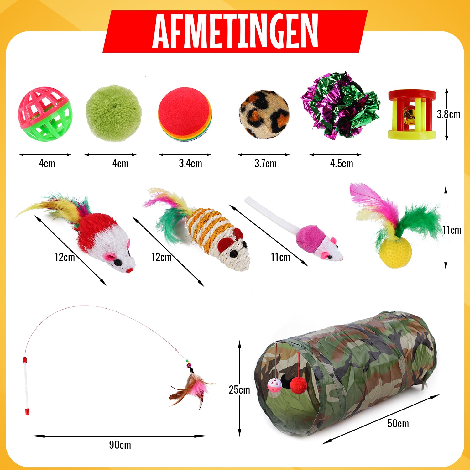 Katzenspielzeug - Katzenspielzeug - 21 Stück