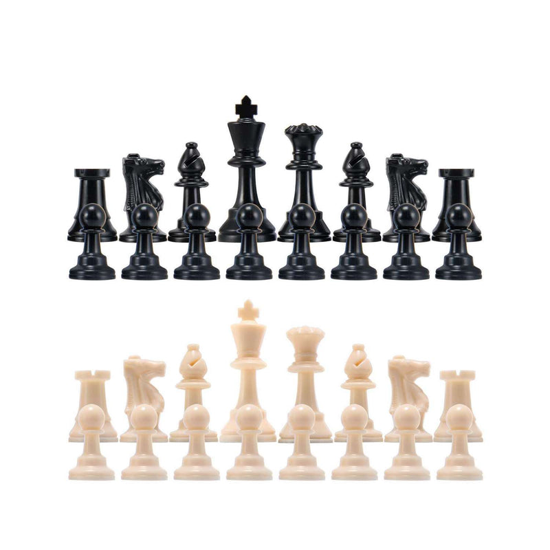 Schachfiguren Kunststoff | 96mm