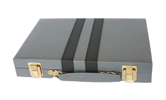 Backgammon Case - Backgammon Set - Grey